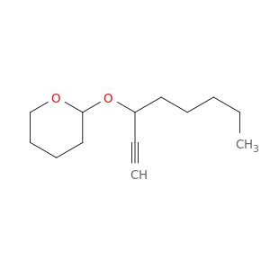 2H-Pyran, 2-[(1-ethynylhexyl)oxy]tetrahydro-