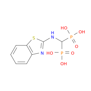 Phosphonic acid,[(2-benzothiazolylamino)methylene]bis- (9CI)