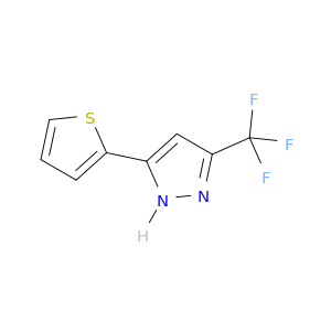 5-(2-THIENYL)-3-(TRIFLUOROMETHYL)-1H-PYRAZOLE