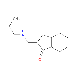 1H-Inden-1-one, 2,3,4,5,6,7-hexahydro-2-[(propylamino)methyl]-