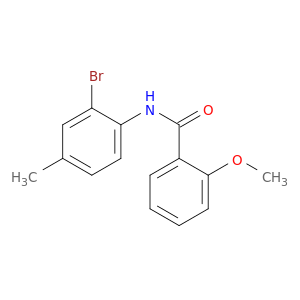 N-(2-溴-4-甲基苯基)-2-甲氧基苯甲酰胺