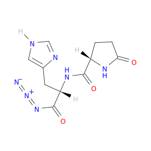 L-Histidyl azide, N-(5-oxo-L-prolyl)-