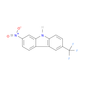 9H-Carbazole, 2-nitro-6-(trifluoromethyl)-