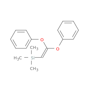 Silane, (2,2-diphenoxyethenyl)trimethyl-