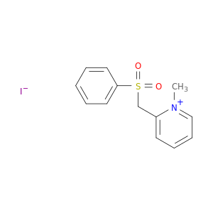 1-METHYL-2-(PHENYLSULFONYLMETHYL)PYRIDINIUM IODIDE