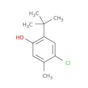 2-(叔丁基)-4-氯-5-甲基苯酚