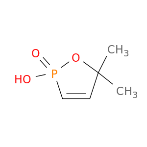 1,2-Oxaphosphole, 2,5-dihydro-2-hydroxy-5,5-dimethyl-, 2-oxide