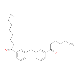 1-Octanone, 1-[7-(1-oxohexyl)-9H-fluoren-2-yl]-