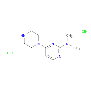 N,N-Dimethyl-4-(piperazin-1-yl)pyrimidin-2-amine dihydrochloride
