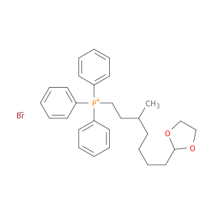Phosphonium, [7-(1,3-dioxolan-2-yl)-3-methylheptyl]triphenyl-, bromide
