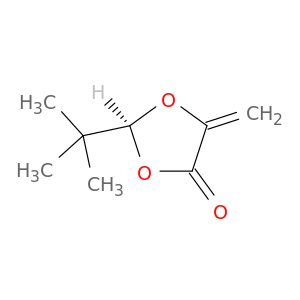 1,3-Dioxolan-4-one, 2-(1,1-dimethylethyl)-5-methylene-, (2S)-