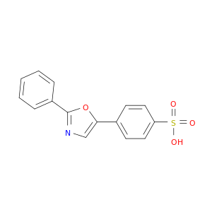 Benzenesulfonic acid,4-(2-phenyl-5-oxazolyl)-