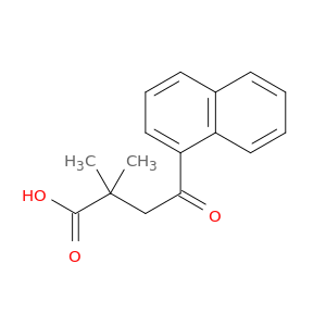 2,2-DIMETHYL-4-(NAPHTHALEN-1-YL)-4-OXOBUTYRIC ACID