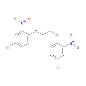 Benzene, 1,1'-[1,2-ethanediylbis(oxy)]bis[4-chloro-2-nitro-
