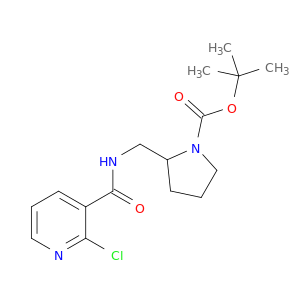2-{[(2-氯-吡啶-3-羰基)-氨基]-甲基}-吡咯烷-1-羧酸叔丁基酯