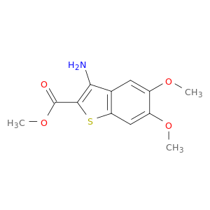 3-氨基-5,6-二甲基苯并[b]噻吩-2-羧酸甲酯