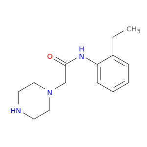 N-(2-Ethylphenyl)-2-(piperazin-1-yl)acetamide