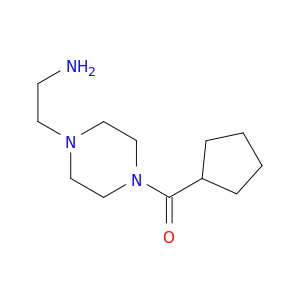 2-(4-Cyclopentanecarbonylpiperazin-1-yl)ethan-1-amine