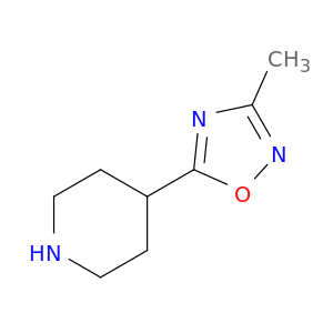 4-(3-甲基-1,2,4-氧杂二唑-5-基)哌啶