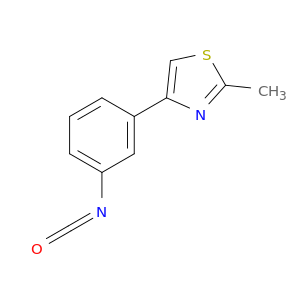 4-(3-异氰酸苯基)-2-甲基噻唑