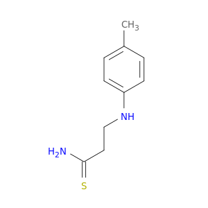 3-[(4-Methylphenyl)amino]propanethioamide