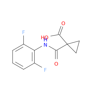 1-[(2,6-Difluorophenyl)carbamoyl]cyclopropane-1-carboxylic acid