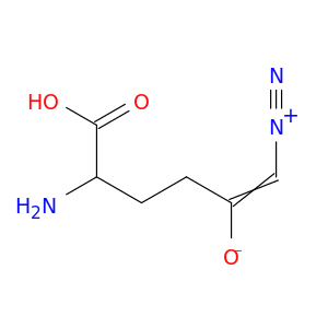 Norleucine,6-diazo-5-oxo-