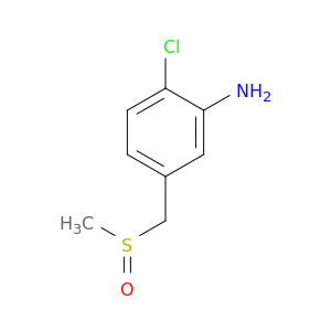 2-chloro-5-(methanesulfinylmethyl)aniline