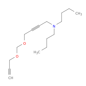 2-Butyn-1-amine, N,N-dibutyl-4-[(2-propynyloxy)methoxy]-