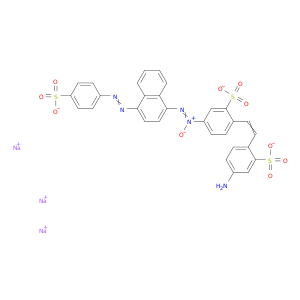 苯磺酸,2-[2-(4-氨基-2-硫代苯基)乙烯基]-5-[1-氧基-2-[4-[2-(4-巯基)二亚苯基]二亚苯基]-,钠盐(1：3)