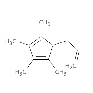 1,3-Cyclopentadiene, 1,2,3,4-tetramethyl-5-(2-propenyl)-