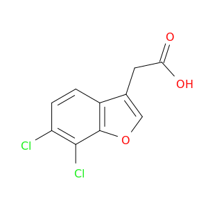 2-(6,7-Dichlorobenzofuran-3-yl)acetic Acid