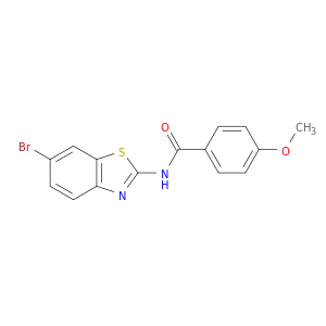 Benzamide, N-(6-bromo-2-benzothiazolyl)-4-methoxy-