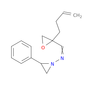 1-Aziridinamine, N-[[2-(3-butenyl)oxiranyl]methylene]-2-phenyl-