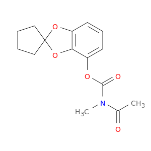 spiro[1,3-benzodioxole-2,1'-cyclopentan]-4-yl acetyl(methyl)carbamate