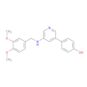 Phenol, 4-[5-[[(3,4-dimethoxyphenyl)methyl]amino]-3-pyridinyl]-