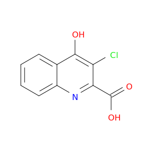 2-Quinolinecarboxylicacid, 3-chloro-4-hydroxy-
