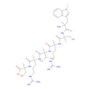 L-Serine, L-tryptophyl-L-seryl-L-arginyl-L-valyl-L-arginyl-