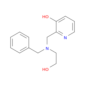 3-Pyridinol,2-[[(2-hydroxyethyl)(phenylmethyl)amino]methyl]-