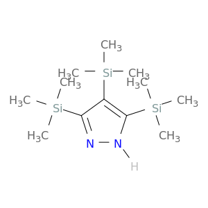 1H-Pyrazole, 3,4,5-tris(trimethylsilyl)-