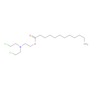 Dodecanoic acid, 2-[bis(2-chloroethyl)amino]ethyl ester