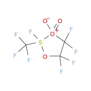 1,3-Oxathiolane,2,4,4,5,5-pentafluoro-2-(trifluoromethyl)-, 3,3-dioxide