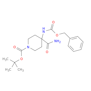 4-苄氧羰基胺-4-甲酰胺哌啶-1-羧酸叔丁酯