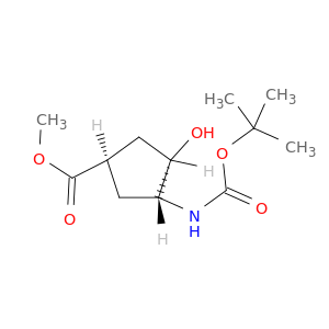 (1R,3R,4S)-3-((叔丁氧基羰基)氨基)-4-羟基环戊烷-1-羧酸甲酯