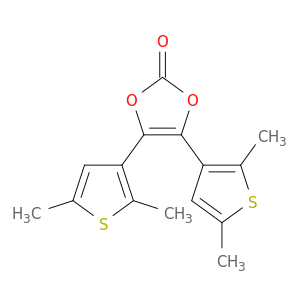 1,3-Dioxol-2-one, 4,5-bis(2,5-dimethyl-3-thienyl)-