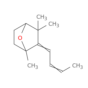 7-Oxabicyclo[2.2.1]heptane, 2-(2-butenylidene)-1,3,3-trimethyl-
