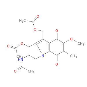 [2-(acetylamino)-1-(acetyloxy)-7-methoxy-6-methyl-5,8-dioxo-2,3,5,8-tetrahydro-1h-pyrrolo[1,2-a]indol-9-yl]methyl acetate