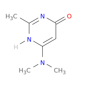 4(1H)-Pyrimidinone, 6-(dimethylamino)-2-methyl-
