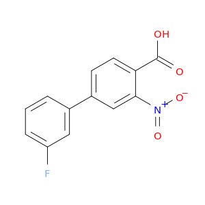 4-(3-Fluorophenyl)-2-nitrobenzoic acid