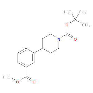 3-(1-Boc-4-哌啶基)苯甲酸甲酯